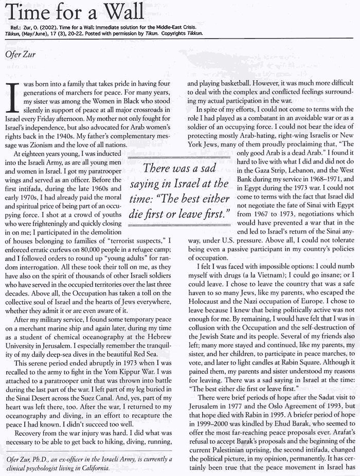 Time for a Wall page 1